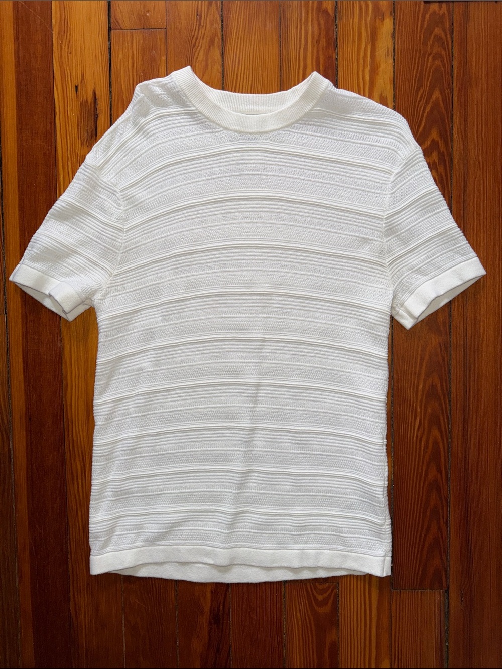 Hollister Textured Knit Short Sleeve Top